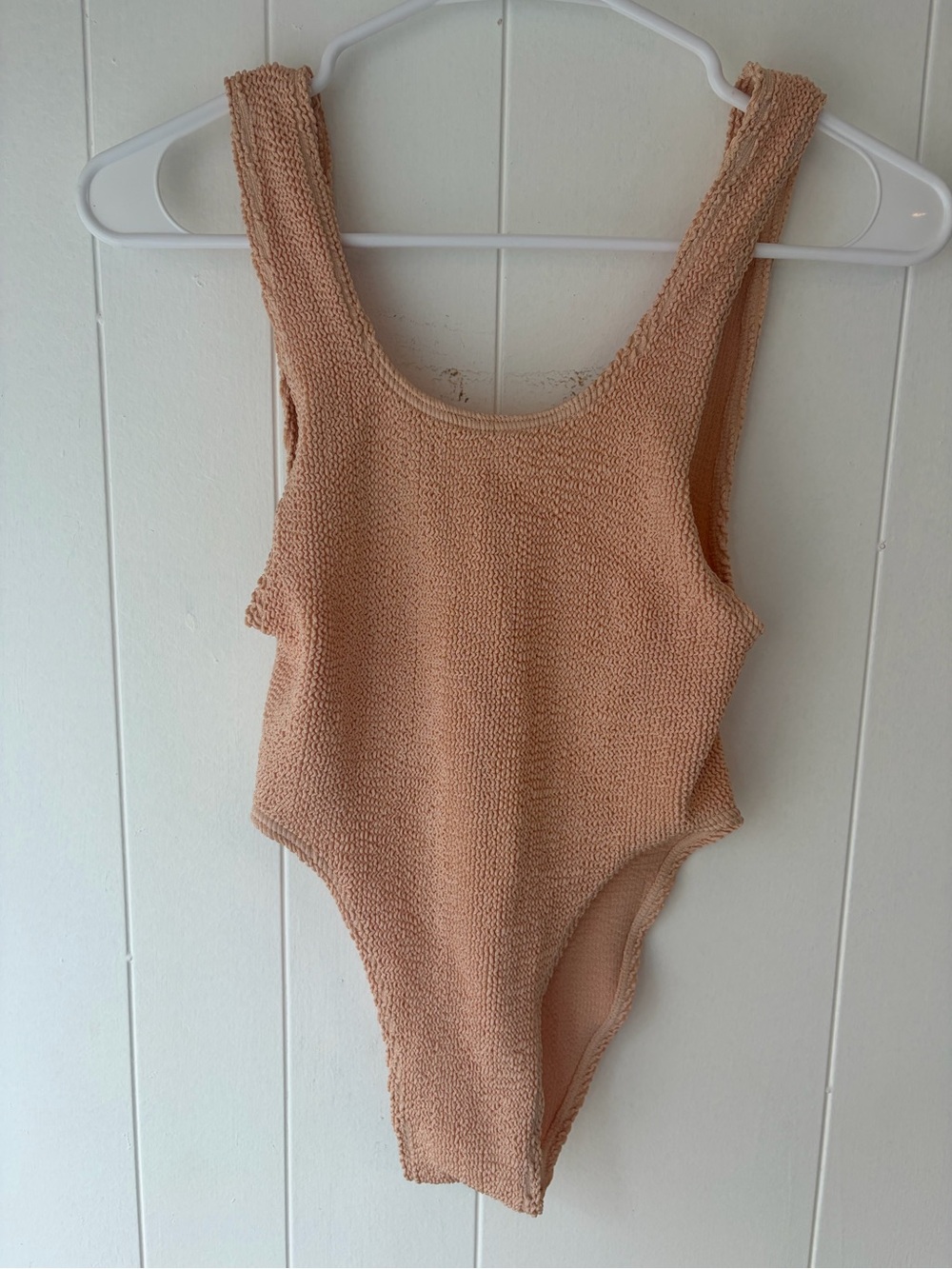 Bondeye peach swimsuit